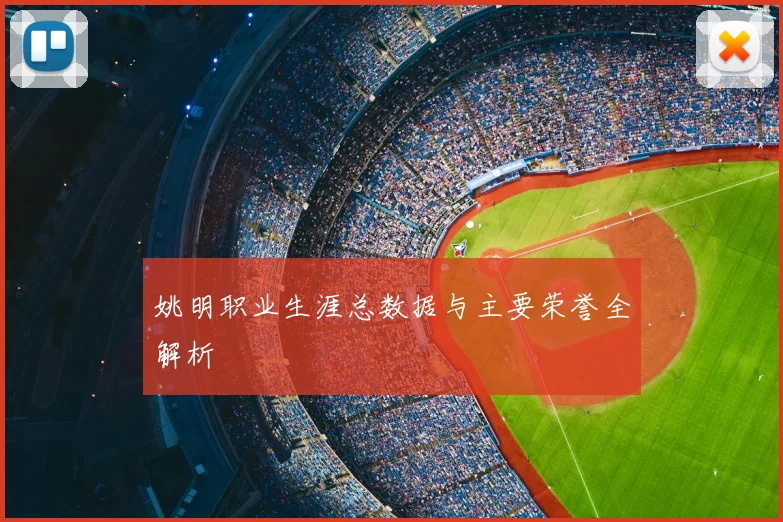 姚明职业生涯总数据与主要荣誉全解析