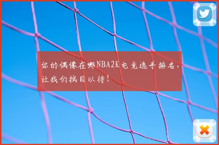 你的偶像在哪NBA2K电竞选手排名，让我们拭目以待！