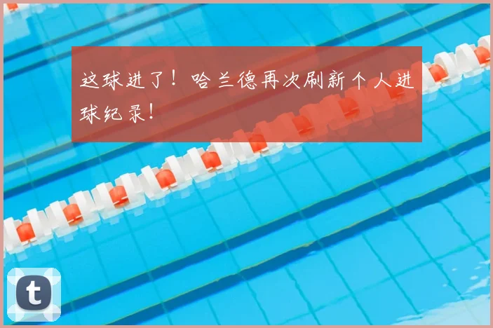这球进了！哈兰德再次刷新个人进球纪录！